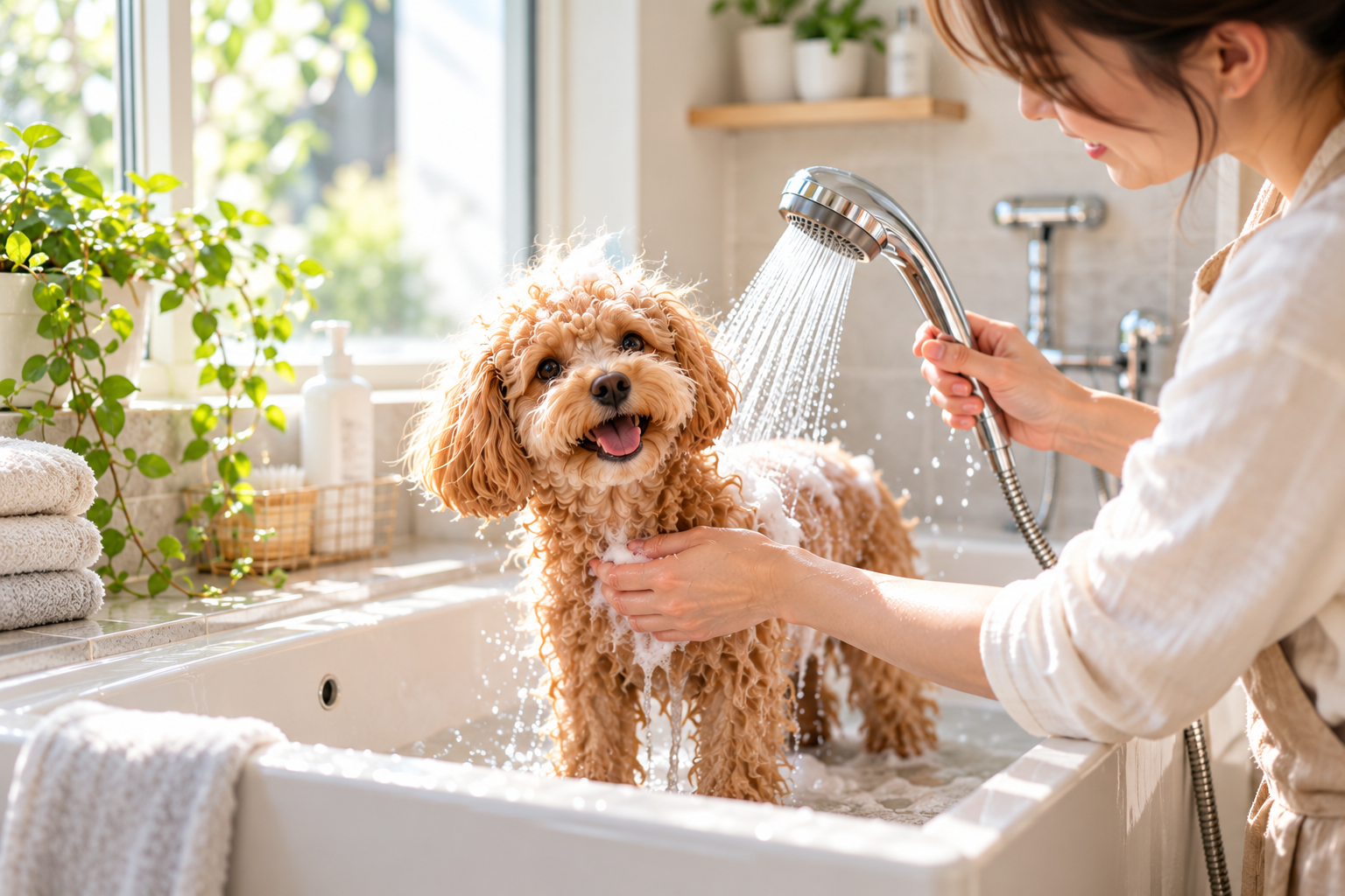 愛犬の足洗いやシャンプーにも使えるウルトラバブル